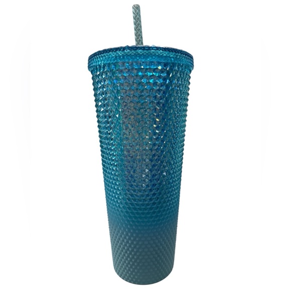 Starbucks 2023 Winter Exclusive Release Studded Blue Ombré Tumbler - Picture 2 of 4